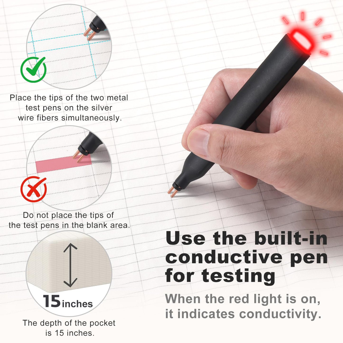 Grounding Sheets King, 90% Organic Cotton+ 10% Pure Silver Fiber,Grounded Bed Sheet Kit, Deep Pocket Grounded Bed Sheet, Relieves Pain - Used for Healthy Sleep Therapy (Gray, King)