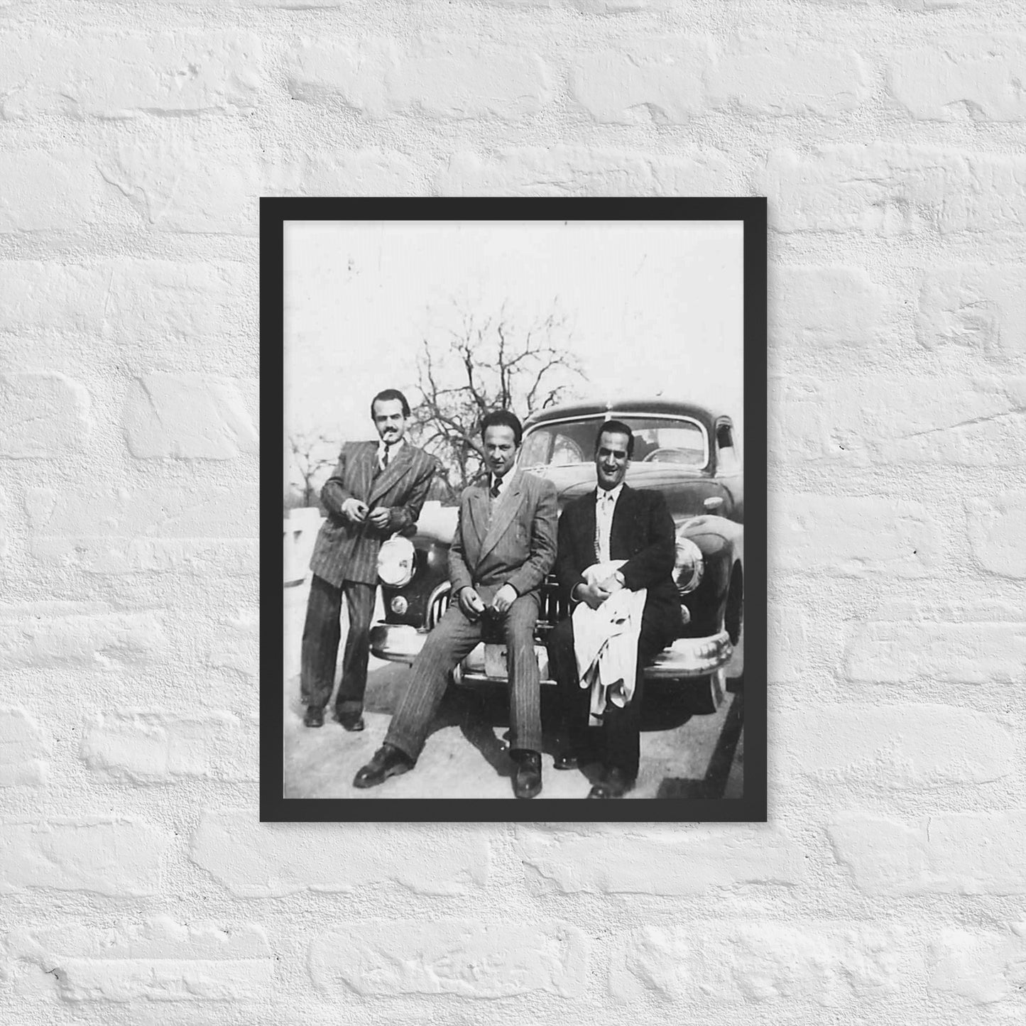 Abraham Isaac And Jacob Framed matte paper poster