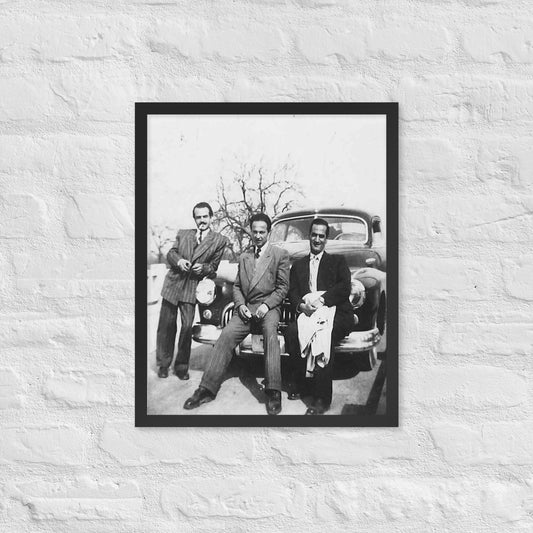 Abraham Isaac And Jacob Framed matte paper poster