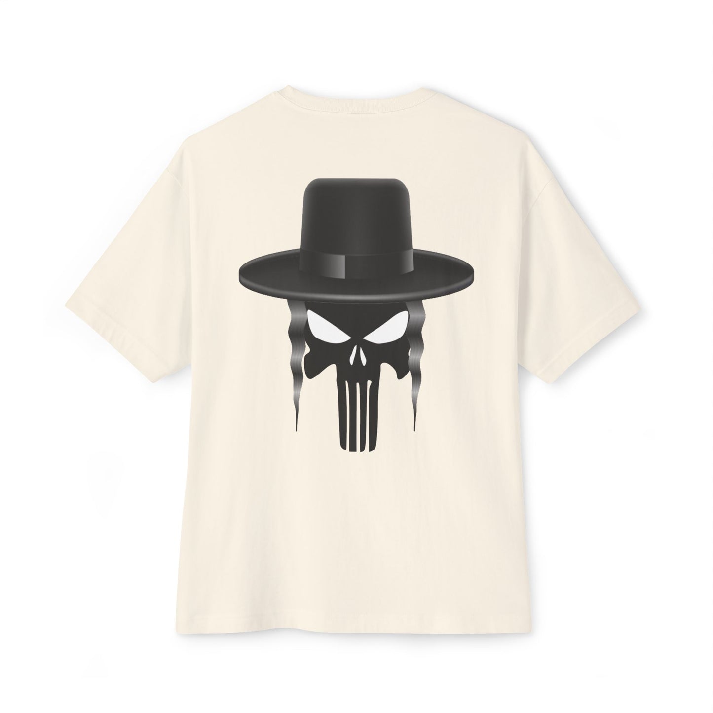 The Jewish Punisher Unisex Oversized Boxy Tee