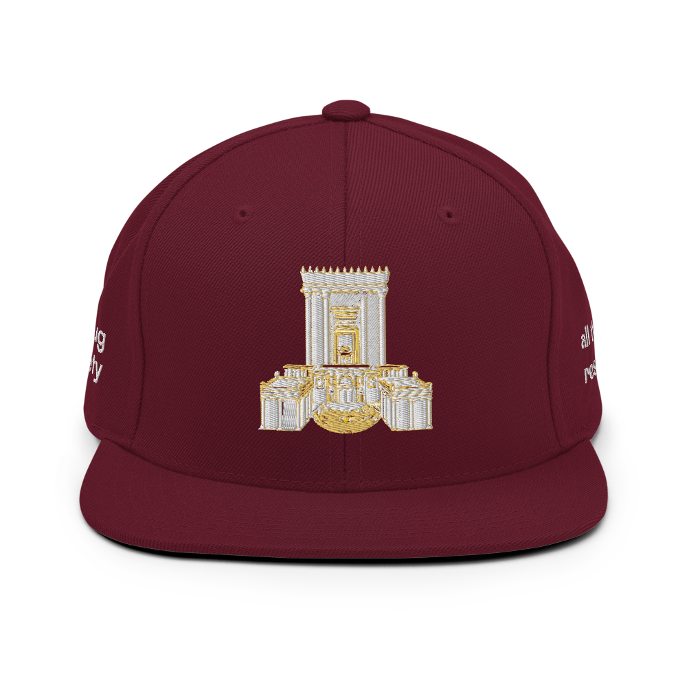 3rd Temple Snapback Hat