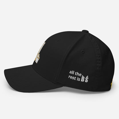 Holy Of Holies Ark of the Covenant structured cap – black