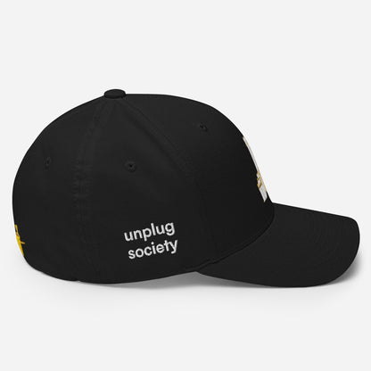 Holy Of Holies Ark of the Covenant structured cap – black