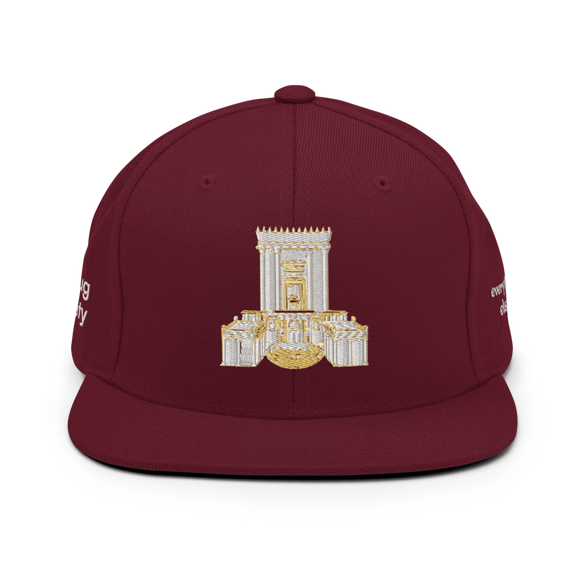 3rd Temple Snapback Hat