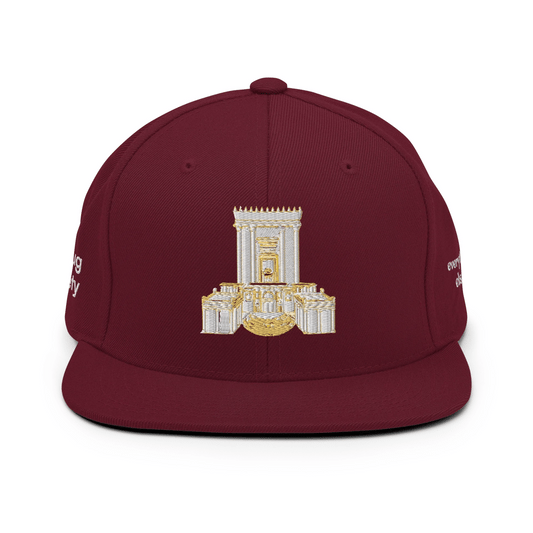 3rd Temple Snapback Hat