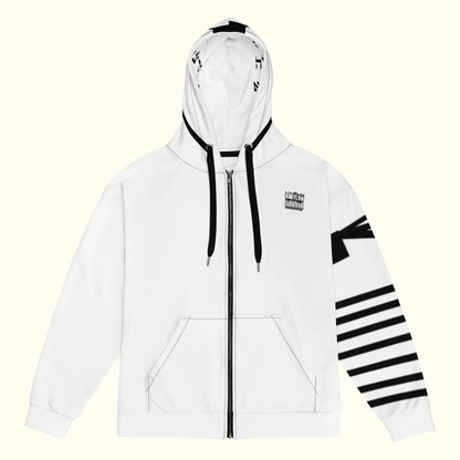 Tefillin Addict Jewish zip hoodie