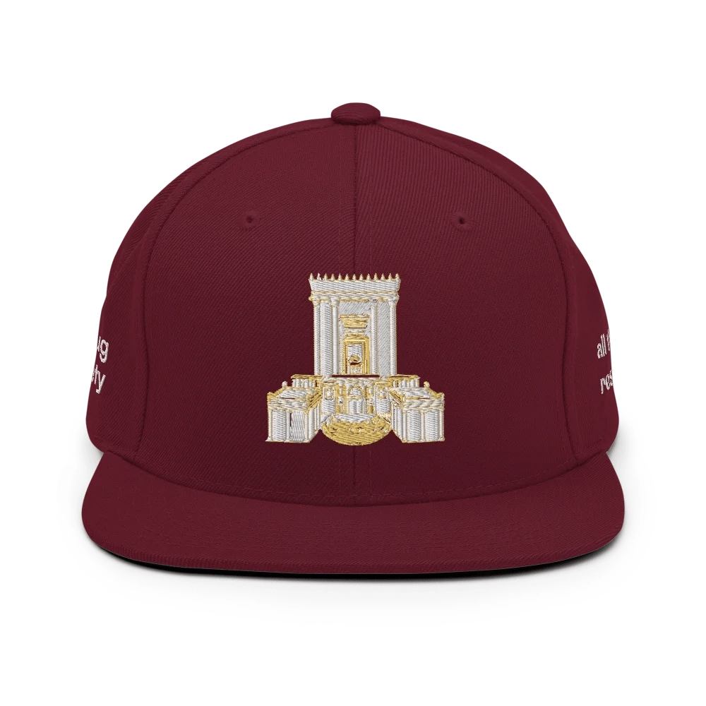 3rd Temple Snapback Hat