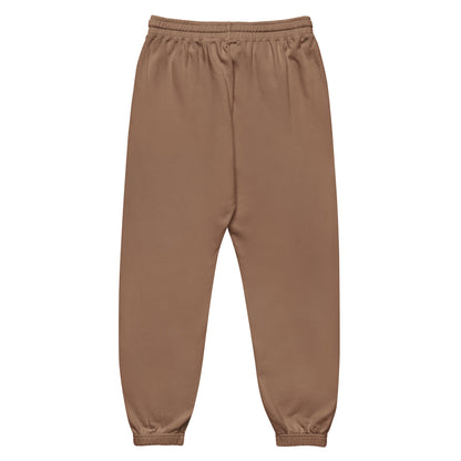 Babylon Survivor BS fleece sweatpants – espresso, back view (2)