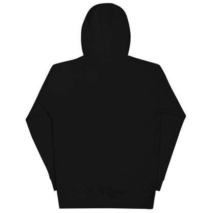 Babylon Survivor BS hoodie – black, back view