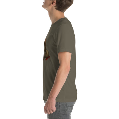 The Golem of Prague Jewish folklore t-shirt – army