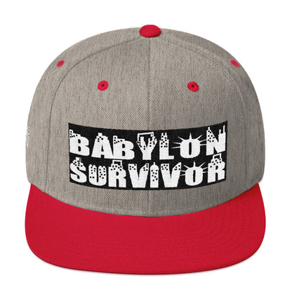 Babylon Survivor logo snapback hat
