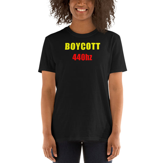 Boycott 440HzShort-Sleeve Unisex T-Shirt