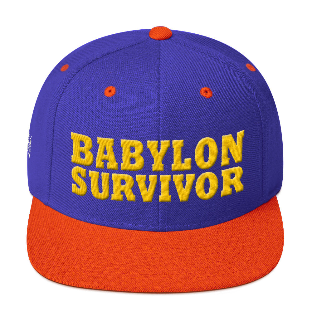 Babylon Survivor 3D Puff Snapback Hat