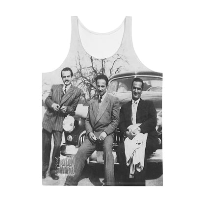 Abraham Isaac and Jacob vintage portrait tank top